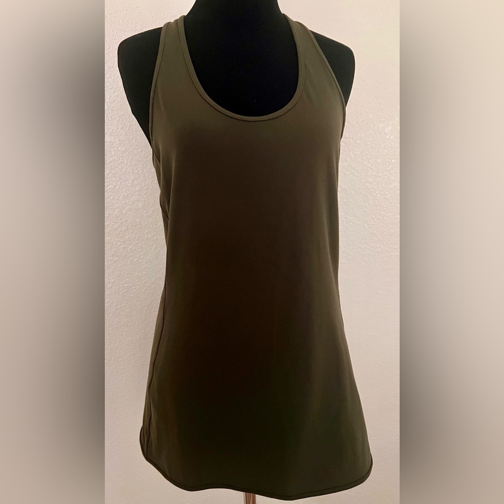 lululemon athletica Olive Green Tank Top - Picture 2 of 5